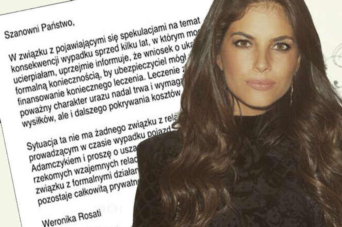 Weronika Rosati: Wniosek o ukaranie był formalną koniecznością Weronika Rosati: Wniosek o ukaranie był formalną koniecznością