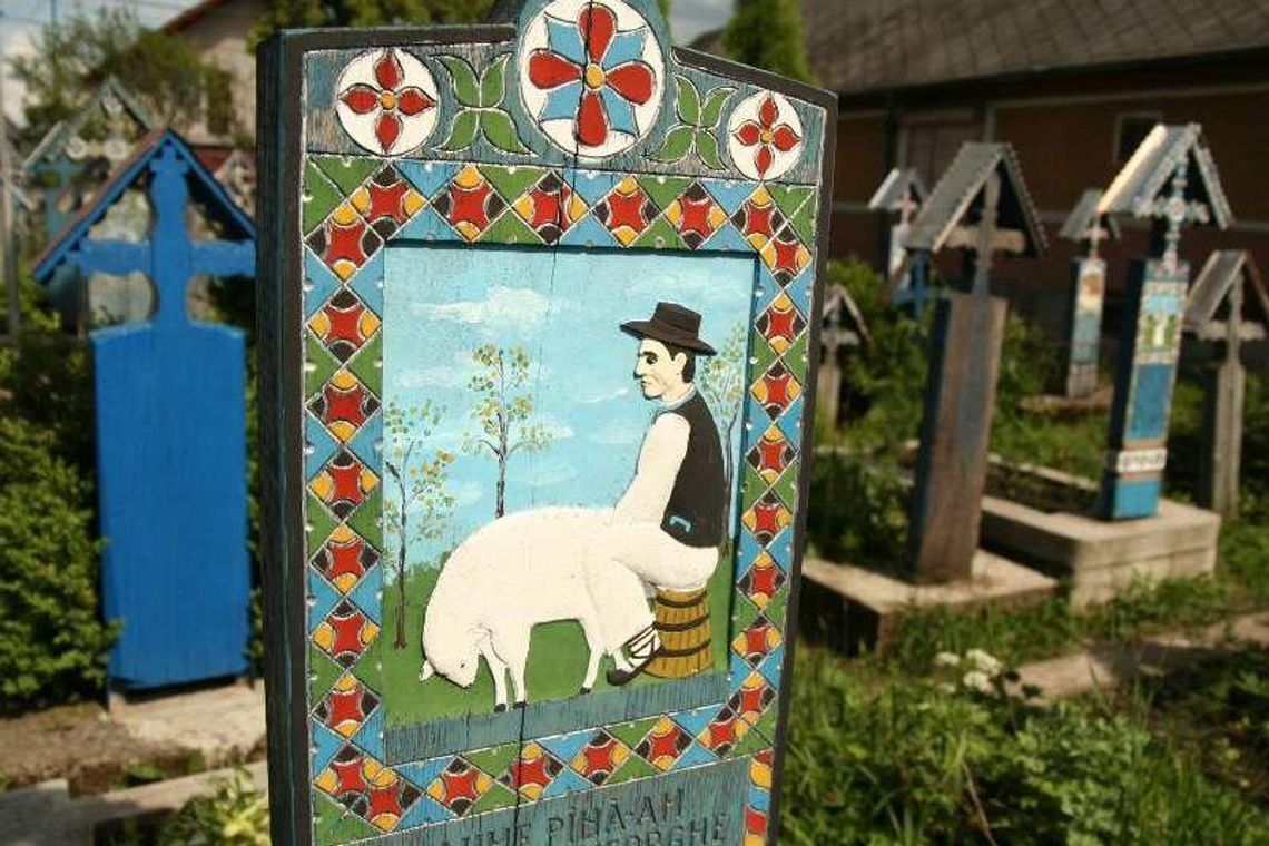Wesoły Cmentarz w w Rumunii, czyli nie taka śmierć straszna...
