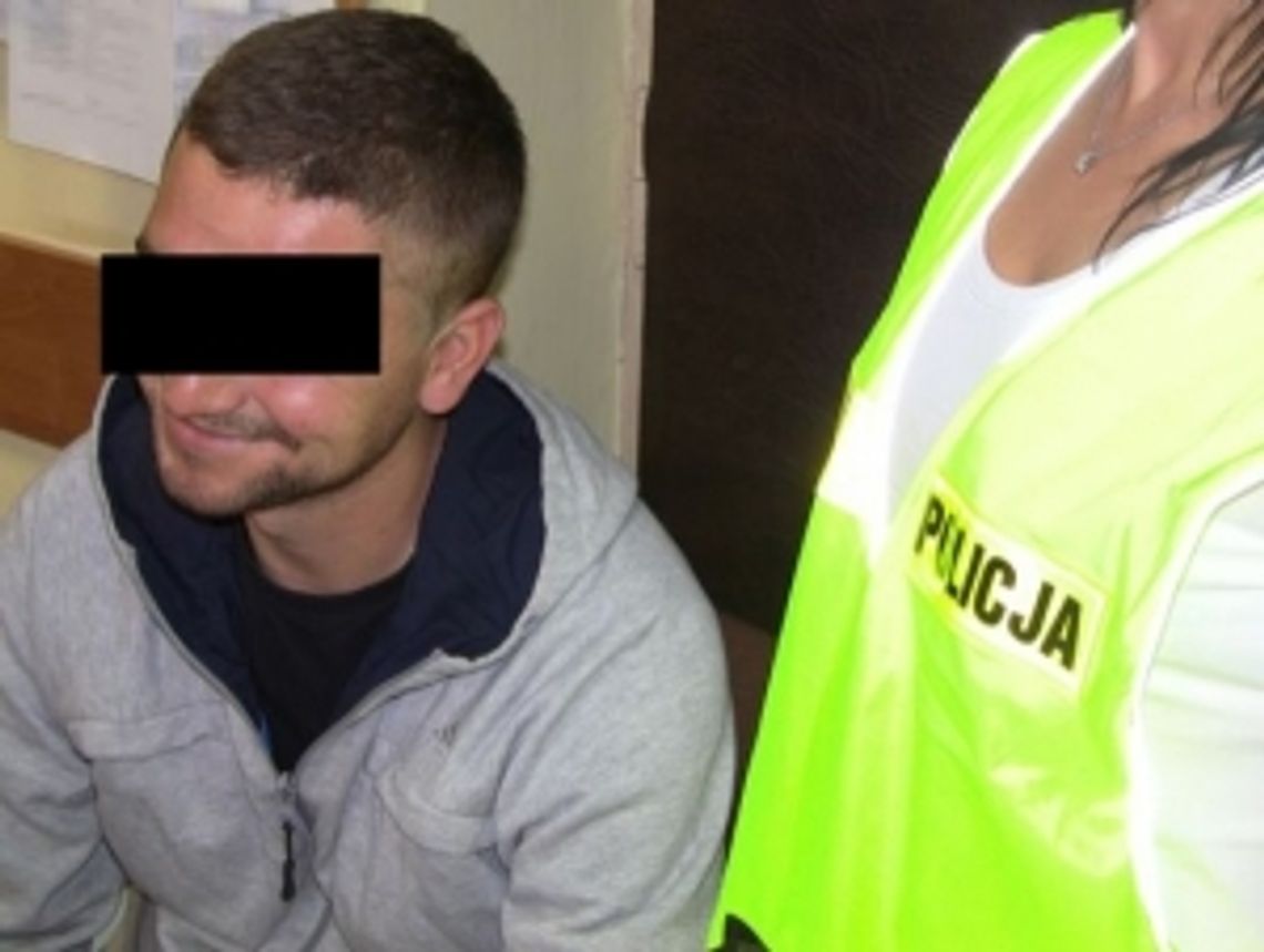 Wesoły kurier narkotykowy ukrywał się w hotelu