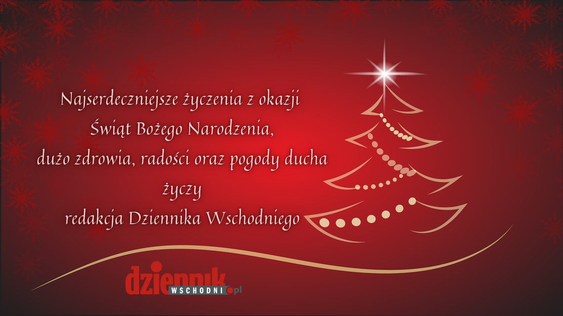 Wesołych Świąt życzy redakcja Dziennika Wschodniego