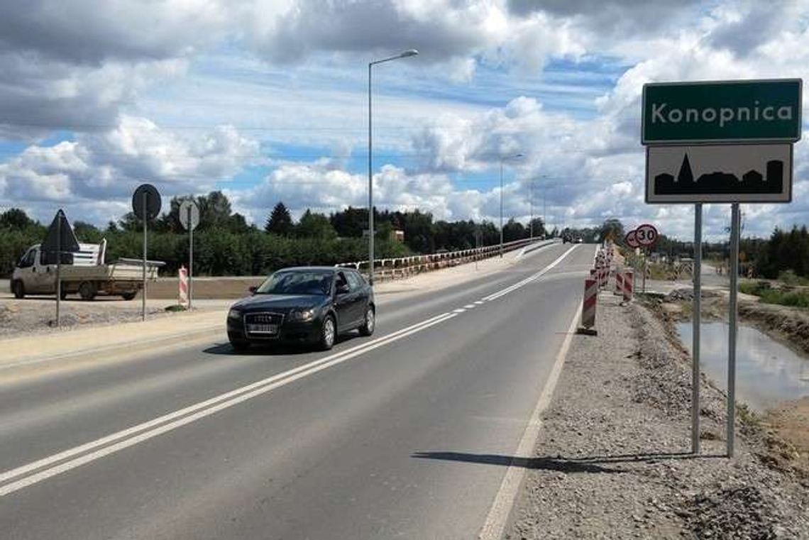 Wiadukt w Konopnicy otwarty. Kierowcy już mogą jechać