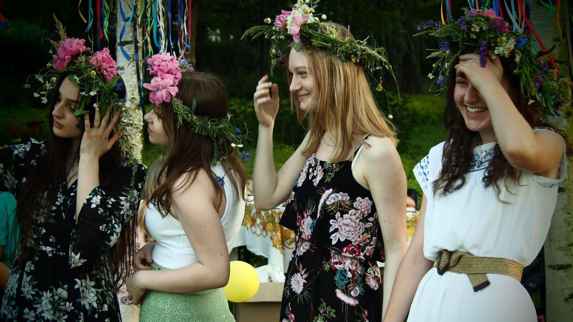 Wianki nad Krzną w Łukowie Wianki nad Krzną w Łukowie