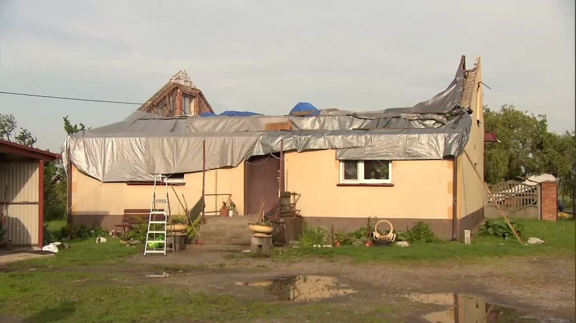 Wichury nad Lubelszczyzną.  Mieszkańcy Tyszowic nie pamiętają podobnych zniszczeń