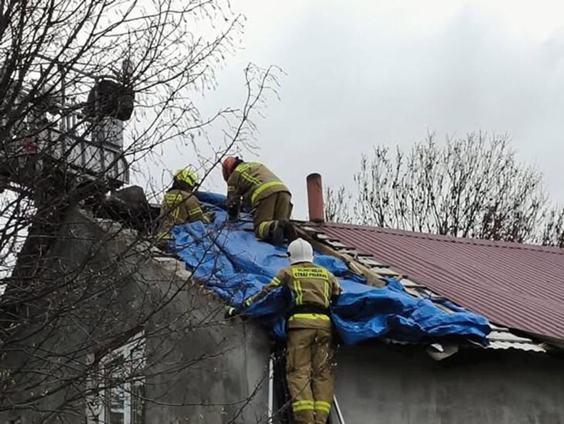 Wichury nad Lubelszczyzną. Setki interwencji strażaków i tysiące odbiorców bez prądu