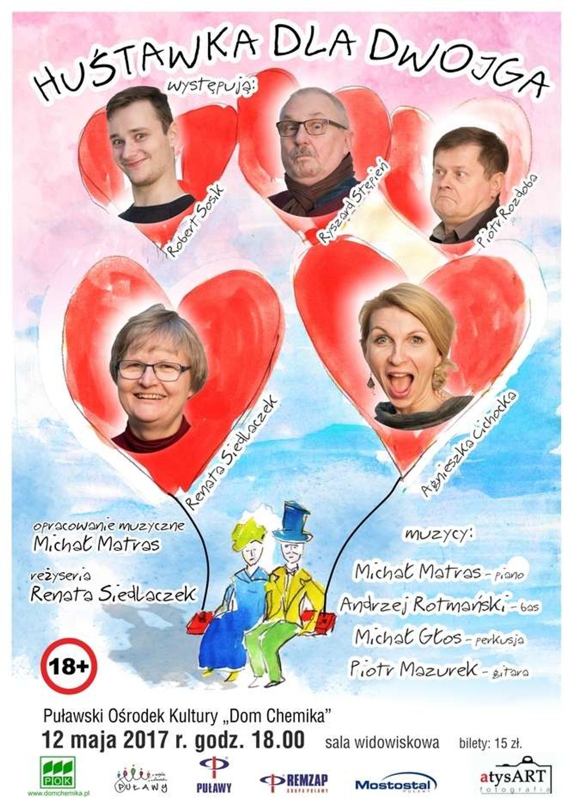 Widowisko "Huśtawka dla dwojga" w Puławach