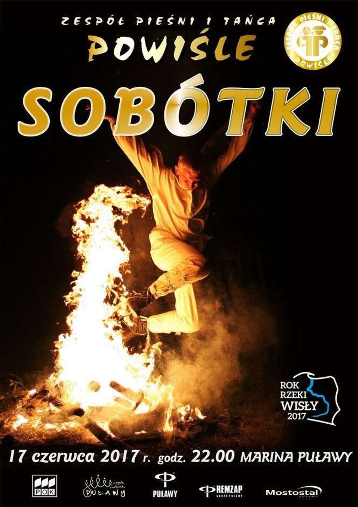 Widowisko "Sobótki" w Porcie Marina Puławy