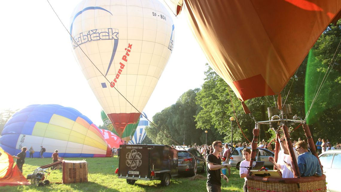 Widowiskowe zawody balonowe w Nałęczowie. Mistrzyni Świata dopiero na 9. miejscu