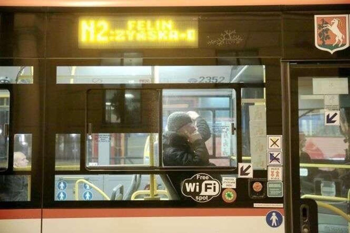 Więcej kursów nocnymi autobusami w Lublinie. W weekendy Więcej kursów nocnymi autobusami w Lublinie. W weekendy