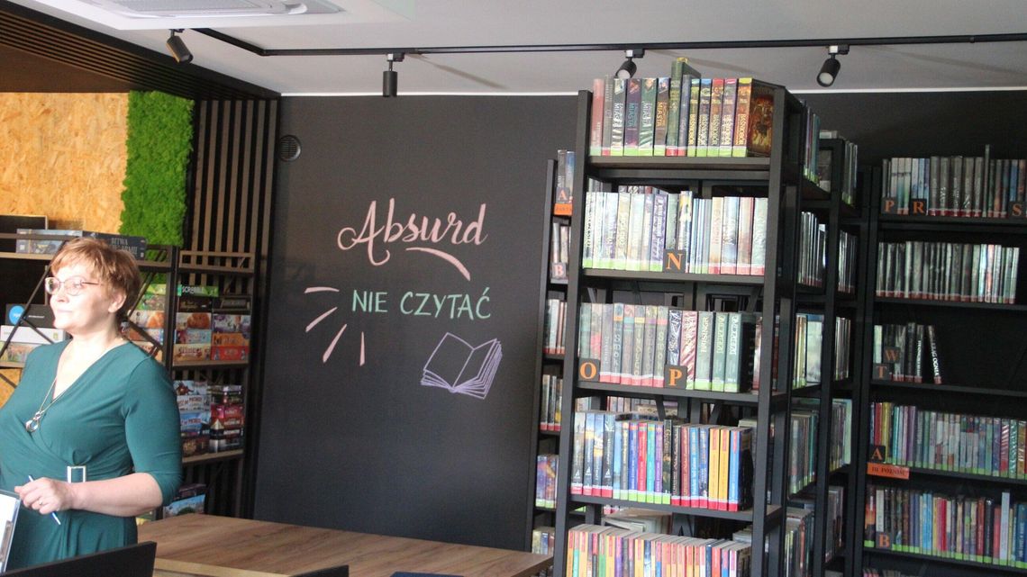 Więcej miejsca, nie tylko na książki. W bibliotece jak w salonie Więcej miejsca, nie tylko na książki. W bibliotece jak w salonie