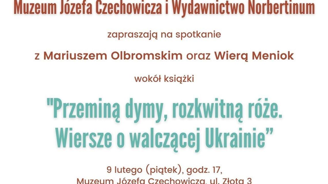 Wieczór z poezją. Wiersze o walczącej Ukrainie