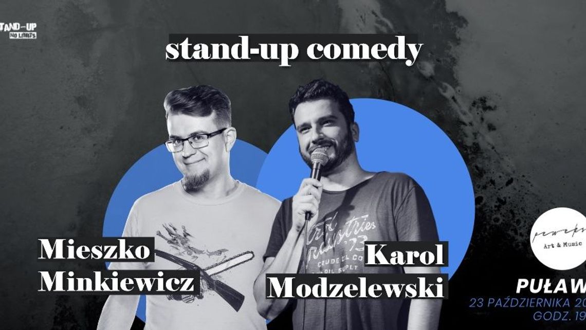 Wieczór ze stand-upem w puławskim Peweksie