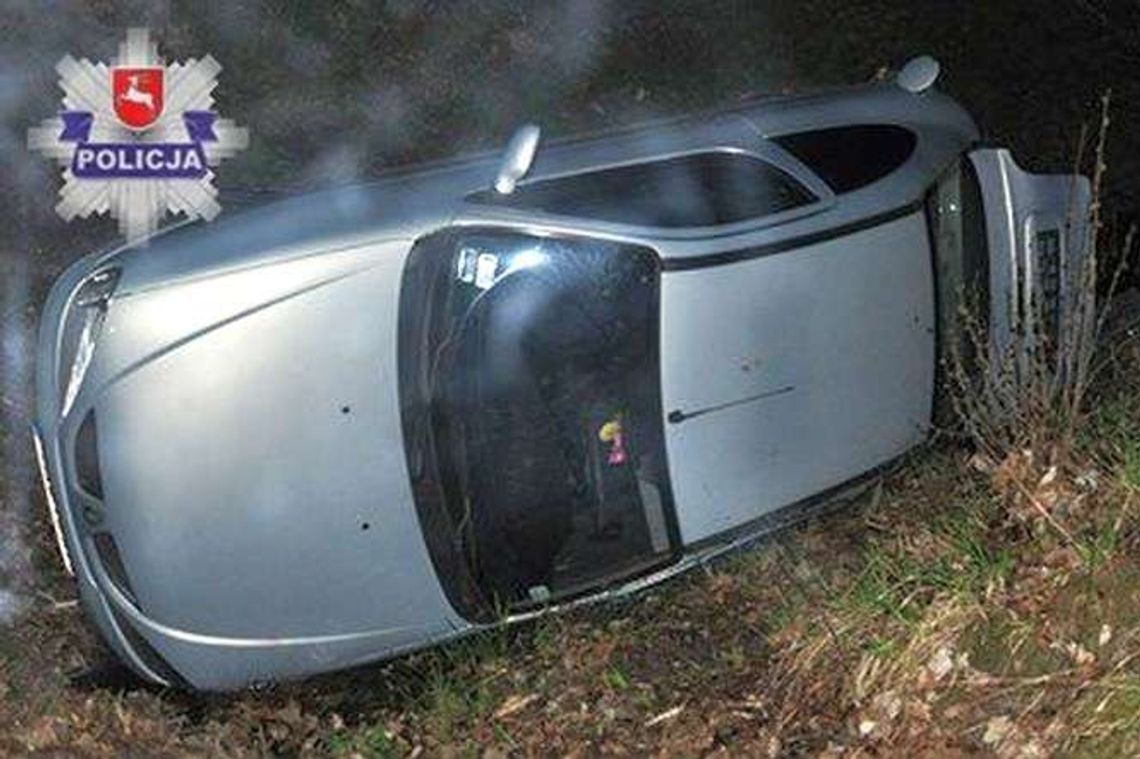 Wieczorne spotkanie, a potem stłuczka. Kobieta uciekła do lasu