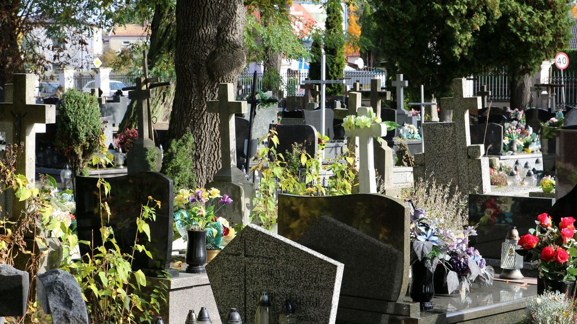 Większy ruch przy puławskich cmentarzach. Chryzantemy na ostatnią chwilę 