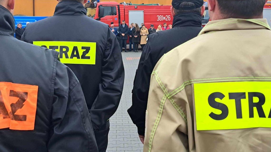 Wielka radość strażaków. Dostali więcej, niż chcieli Wielka radość strażaków. Dostali więcej, niż chcieli