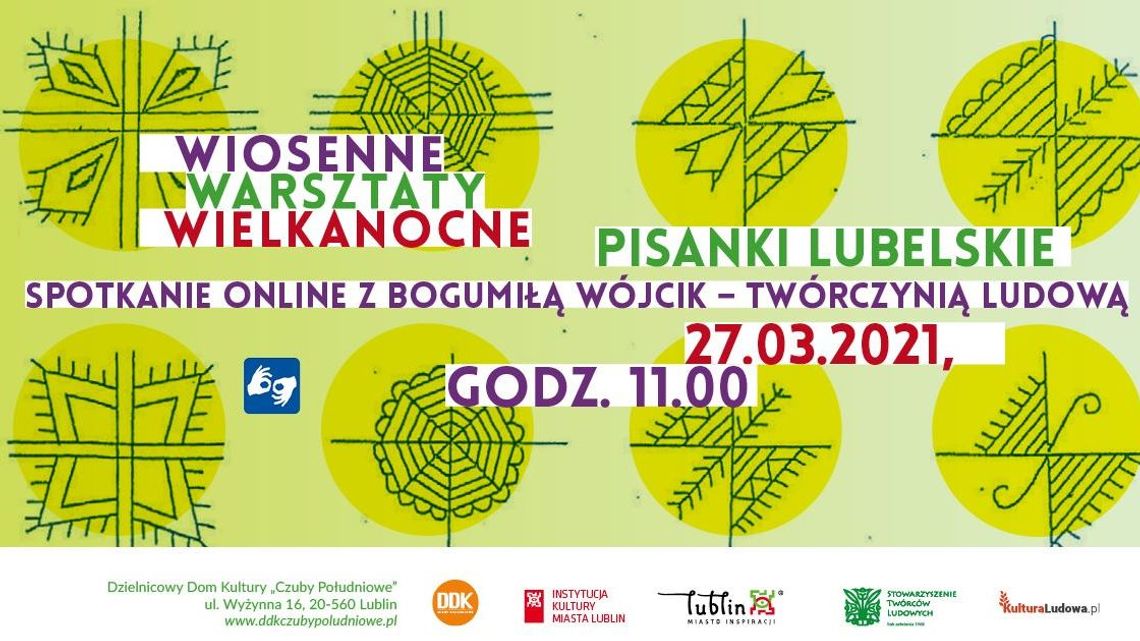 Wielkanocne Warsztaty Wiosenne z DDK Czuby Południowe