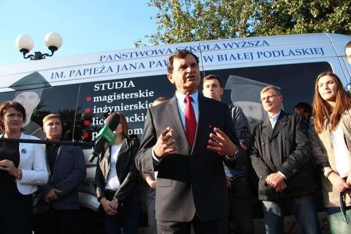 "Wielki przemysł tu nie powstanie. Szansą jest akademickość". Start kampanii Bergiera