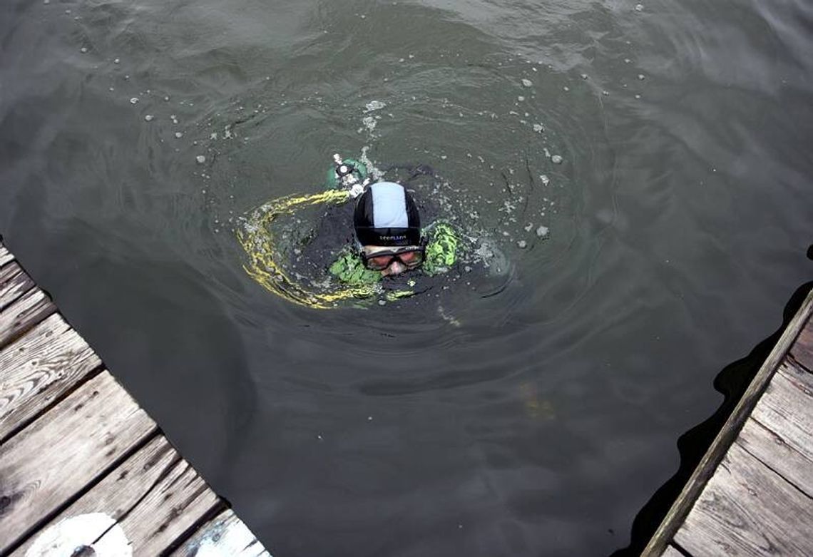 Wielkie podwodne sprzątanie jeziora Białego