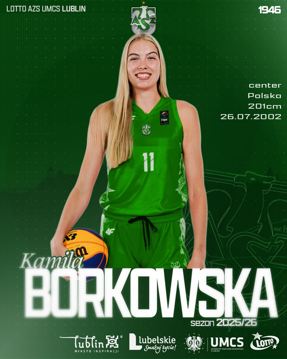 Wielkie wzmocnienie Lotto AZS UMCS. Reprezentantka Polski zagra w Lublinie