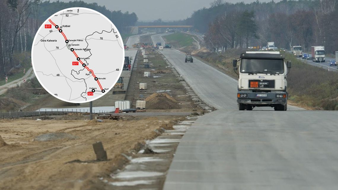 Wiemy, kiedy będą oddawane nowe odcinki trasy ekspresowej S17. Sprawdź daty Wiemy, kiedy będą oddawane nowe odcinki trasy ekspresowej S17. Sprawdź daty