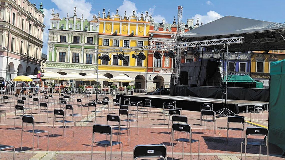 Wierna publiczność niezmiennie zainteresowana Zamojskim Latem Teatralnym