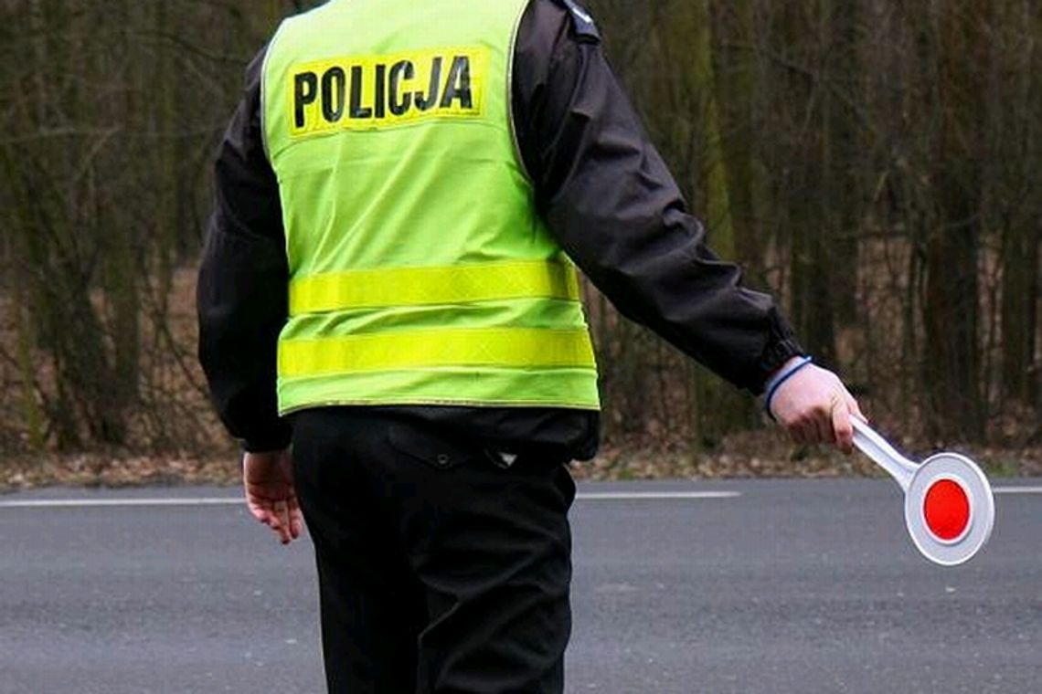 Wierzchowiska: Zatrzymany przez policję kierowca rzucił się do ucieczki