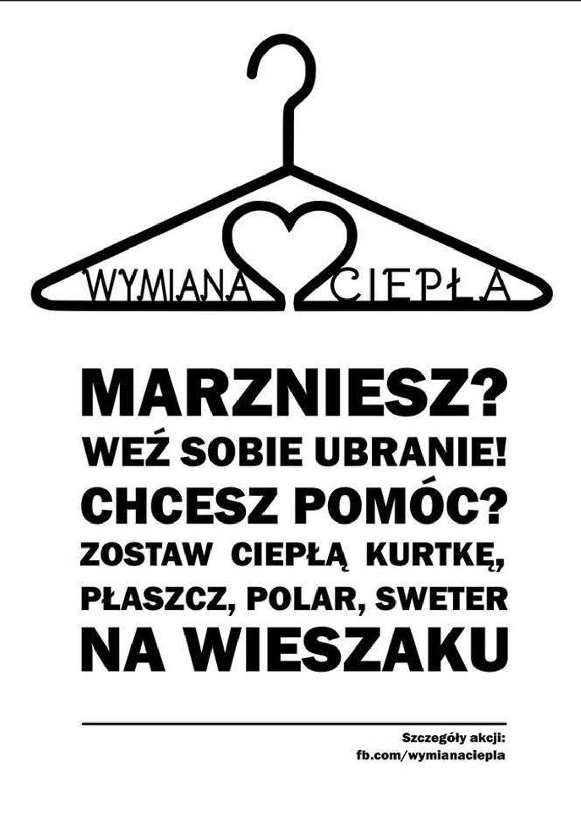 Wieszaki ciepła. Akcja w Lublinie i Białej Podlaskiej Wieszaki ciepła. Akcja w Lublinie i Białej Podlaskiej