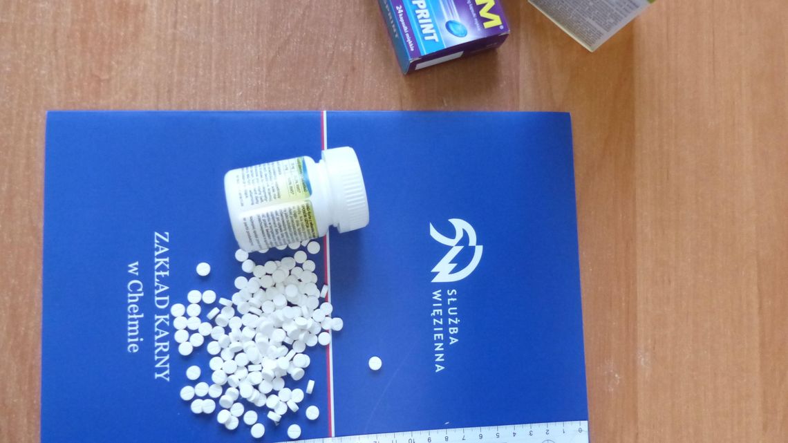 Więzień z Chełma miał dostać magnez. W paczce było coś zupełnie innego