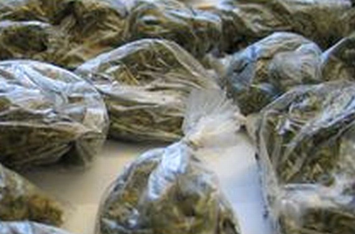 Wieźli 1370 gramów marihuany, wpadli podczas kontroli drogowej