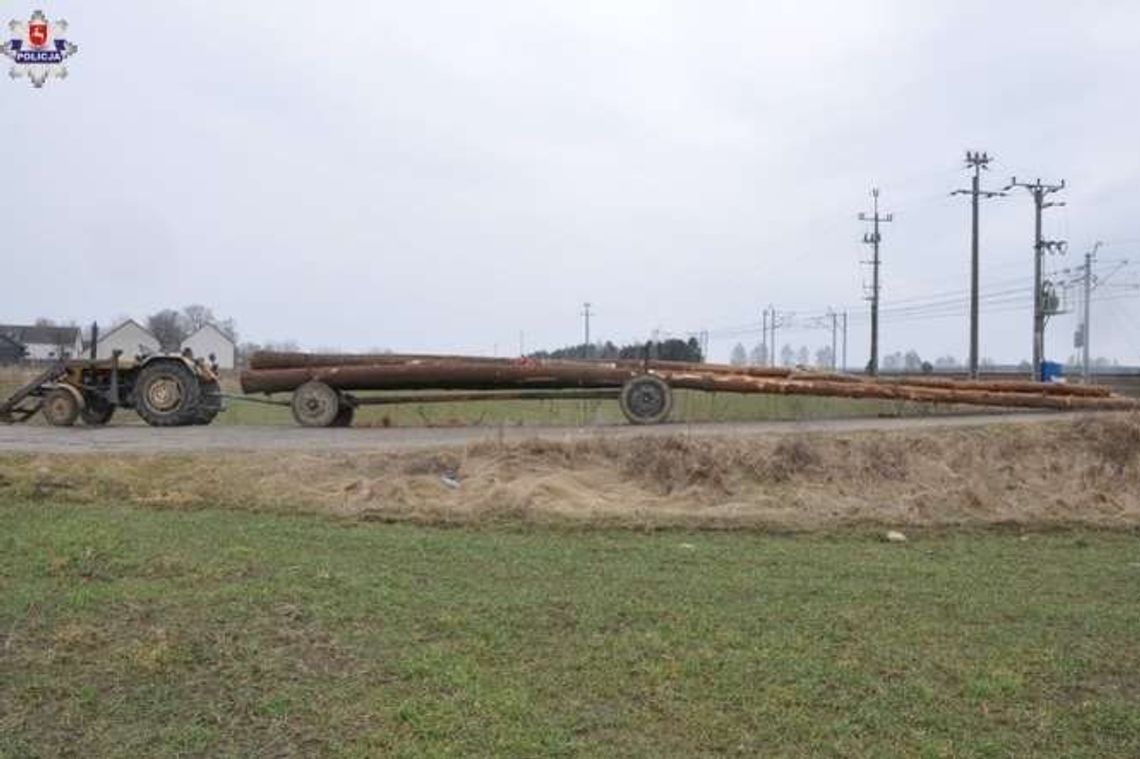 Wieźli drzewo przez przejazd, zablokowało się w rogatkach. Uderzył w nie pociąg Wieźli drzewo przez przejazd, zablokowało się w rogatkach. Uderzył w nie pociąg