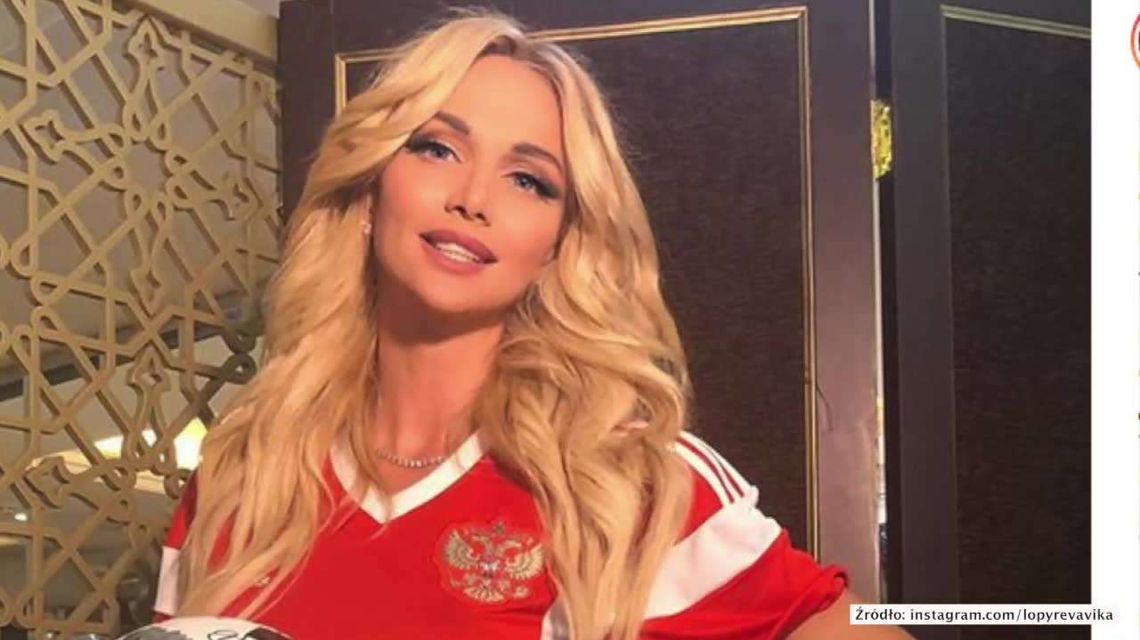 Wiktoria Łopyriewa ambasadorką mundialu w Rosji (zdjęcia)