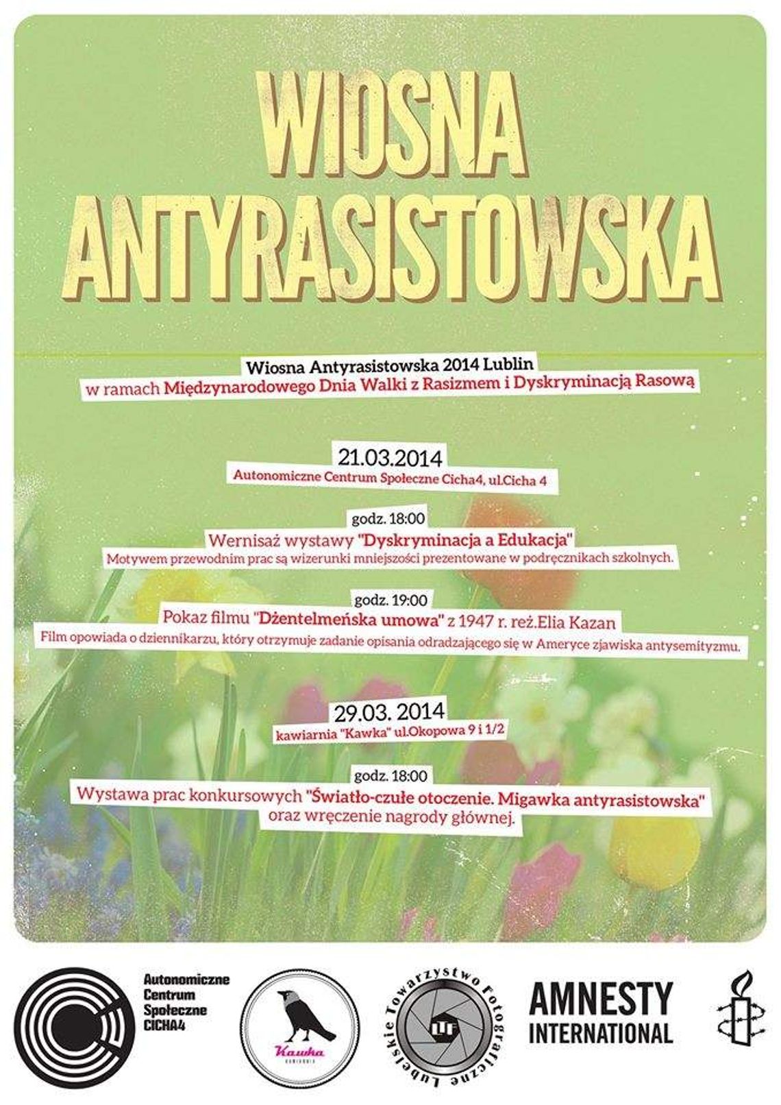 Wiosna antyrasistowska w Lublinie Wiosna antyrasistowska w Lublinie