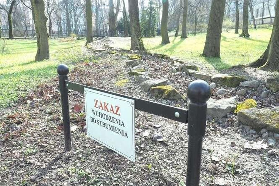 Wiosna już jest, a stawy w Ogrodzie Saskim zaniedbane