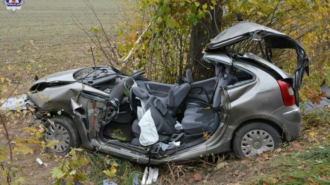 Wiozła dzieci do szkoły, uderzyła w drzewo. Sąd wydał wyrok w sprawie koszmarnego wypadku 