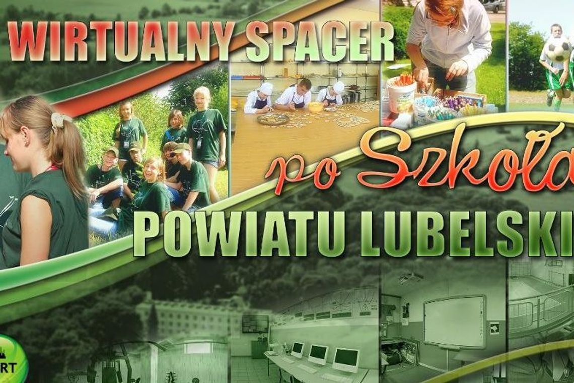 Wirtualny spacer po szkołach powiatu lubelskiego