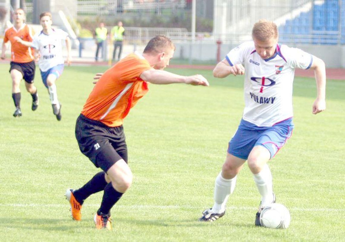 Wisła Puławy - Concordia Elbląg 1:0, przełamanie Gizy Wisła Puławy - Concordia Elbląg 1:0, przełamanie Gizy