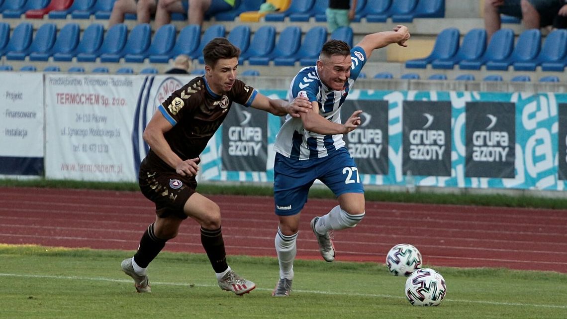 Wisła Puławy kontra Pogoń Grodzisk Mazowiecki. Trzeba poprawić defensywę