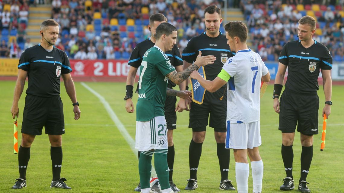 Wisła Puławy – Legia Warszawa 2:3. Mecz z gigantem na stulecie istnienia [zdjęcia]