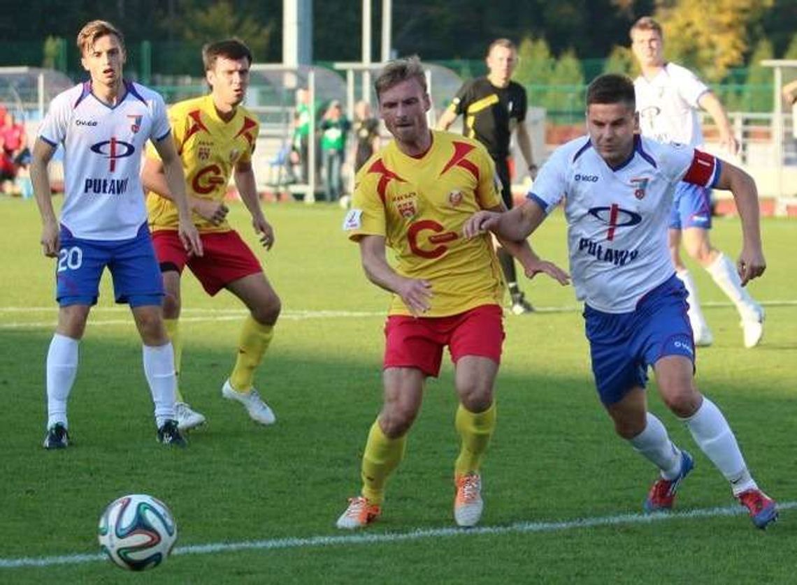 Wisła Puławy w sobotę gra z wiceliderem II ligi, Rakowem Częstochowa