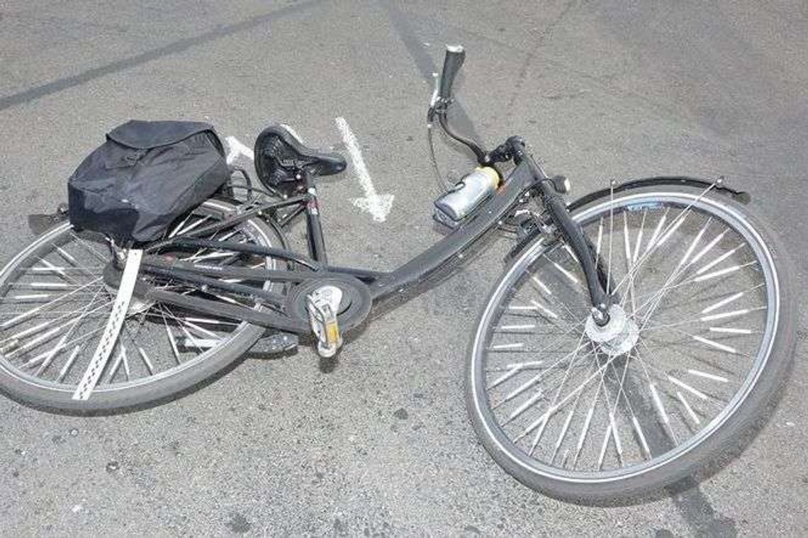 Wjechał audi w rowerzystę i uciekł. W ogóle nie miał prawa siadać za kierownicą