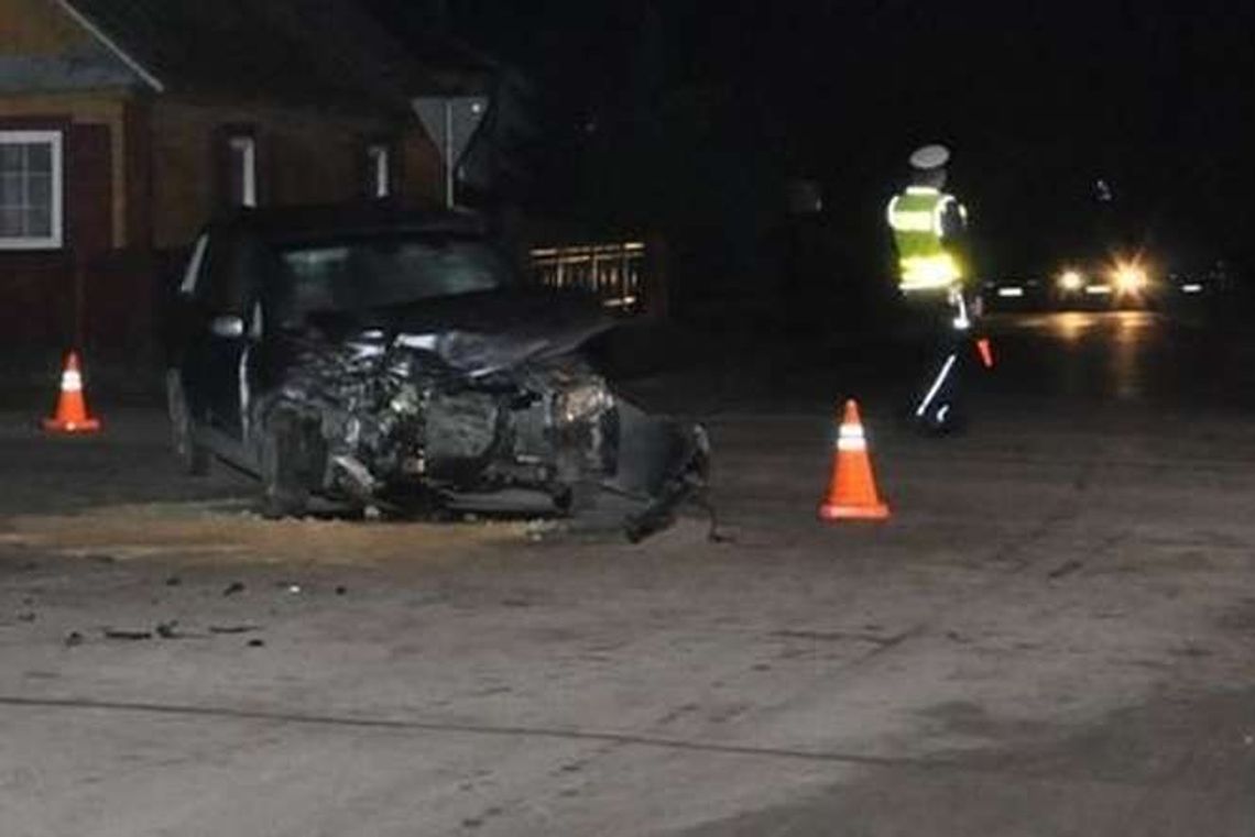 Wjechał na skrzyżowanie, zapomniał, że nie ma pierwszeństwa