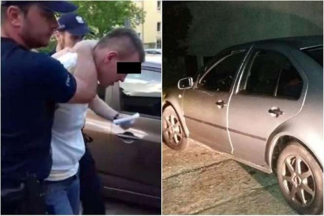 Wjechał w dzieci idące z matką i uciekł. Aresztowany