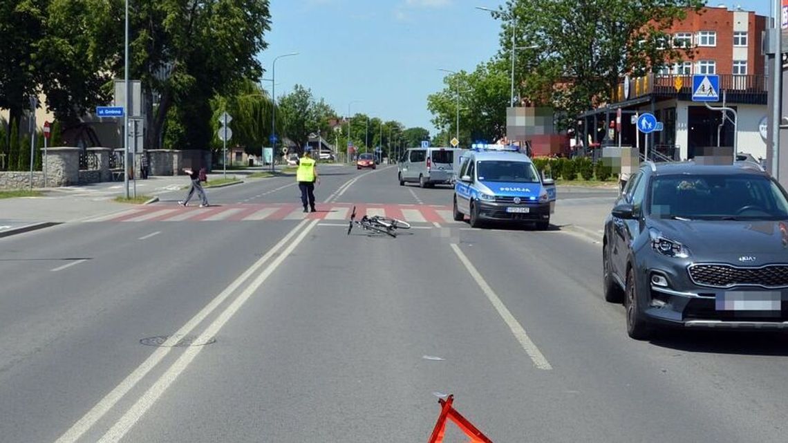 Wjechał wprost pod kię