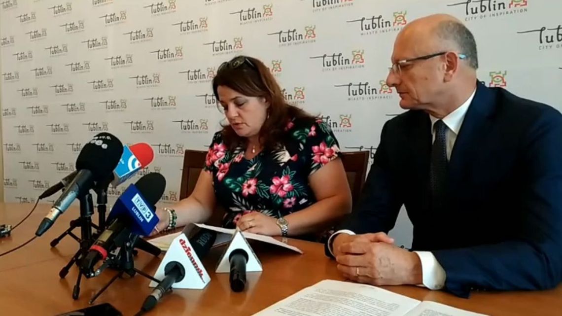 Władze Lublina o nowym stadionie żużlowym. Transmisja z konferencji prasowej