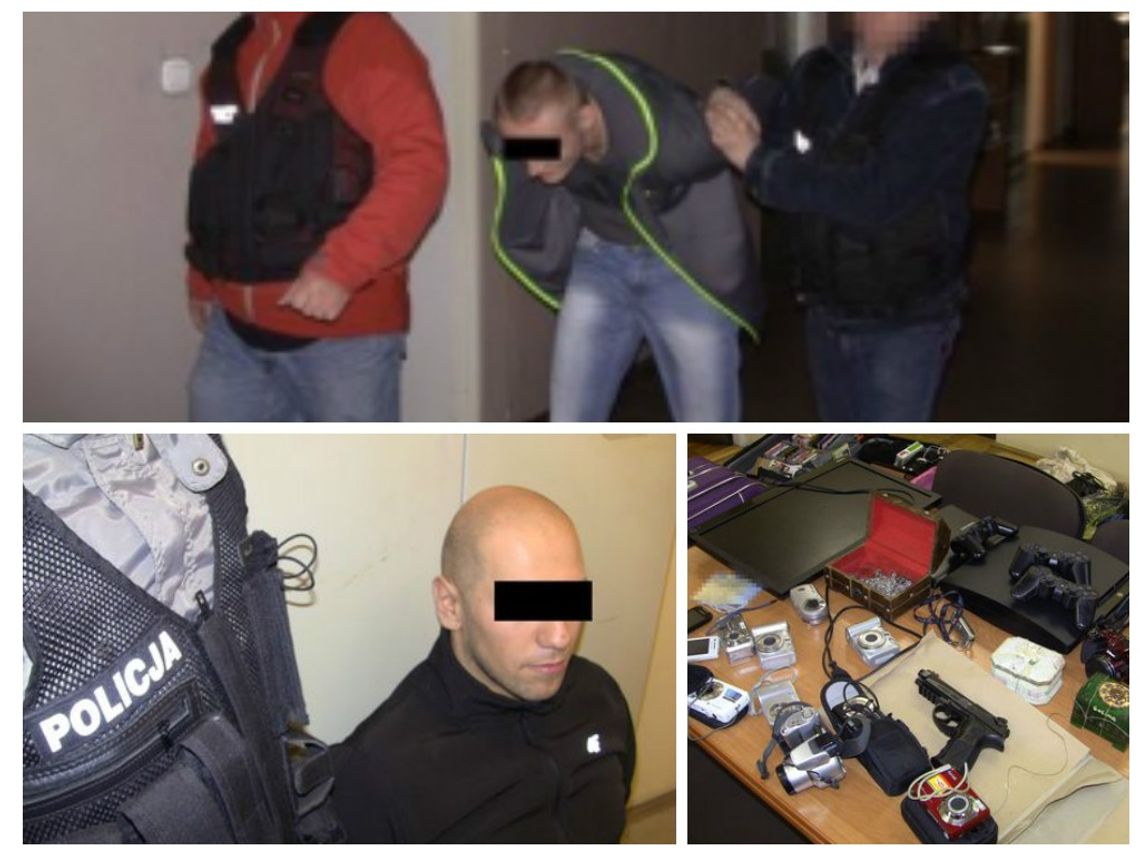 Włamywali się do domów jednorodzinnych. Nakradli za 100 tys. zł