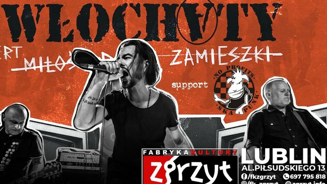 Włochaty – jeden z najbardziej znanych polskich zespołów punkowych zagra w Zgrzycie Włochaty – jeden z najbardziej znanych polskich zespołów punkowych zagra w Zgrzycie