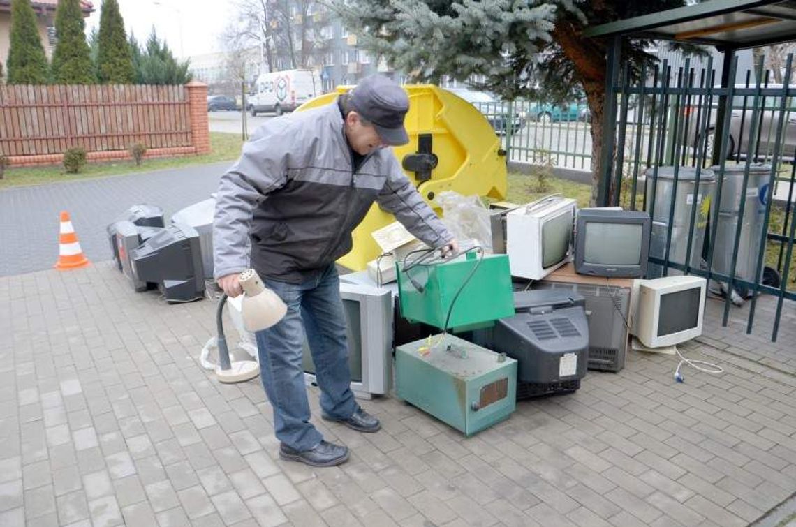 Włodawa, Chełm. Znikają stare telewizory i baterie Włodawa, Chełm. Znikają stare telewizory i baterie