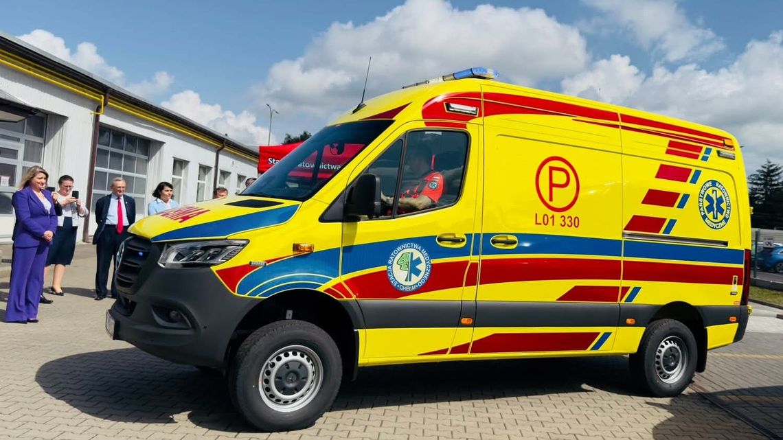 Włodawa i Żółkiewka bezpieczniejsze. Ratownicy dostali nowe ambulanse