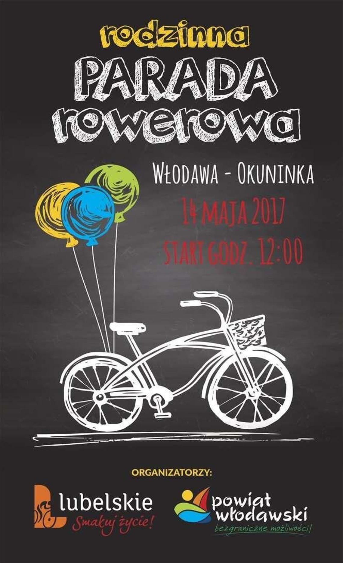 Włodawa: Rodzinna Parada Rowerowa nad jezioro Białe Włodawa: Rodzinna Parada Rowerowa nad jezioro Białe