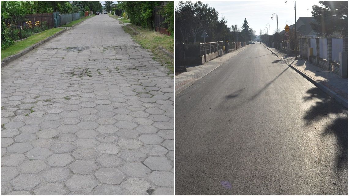 Włodawa: Ulica Prusa doczekała się asfaltu Włodawa: Ulica Prusa doczekała się asfaltu