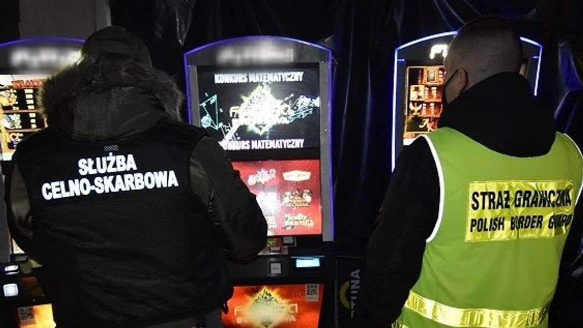 Włodawa. Znów nakryli nielegalne automaty do gier